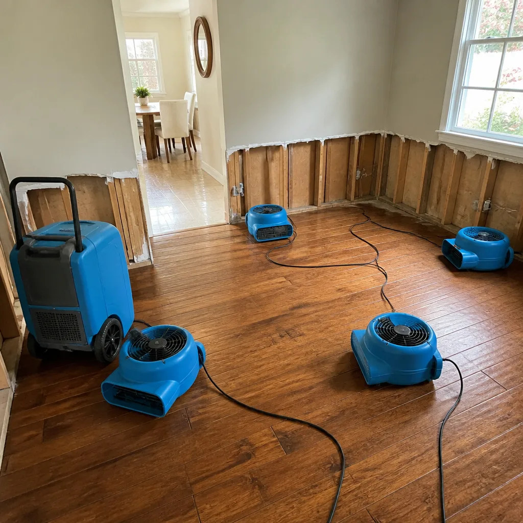 Water damage drying